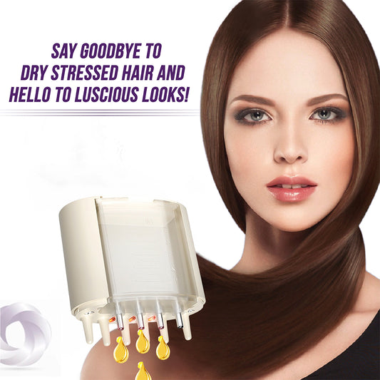 Electric 2 in 1 Oil Applicator and Vibration Scalp Massager