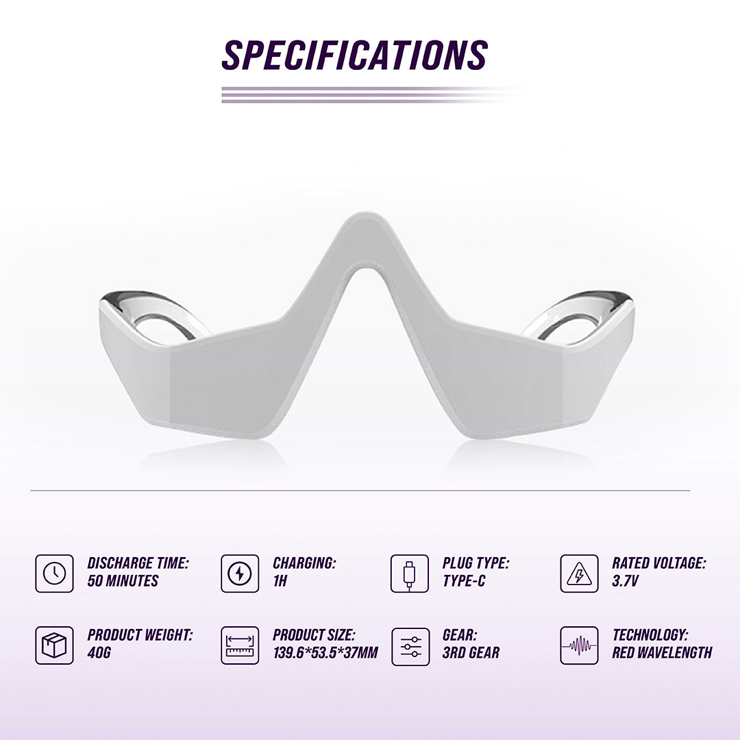 Red Light Therapy Under-Eye Massager